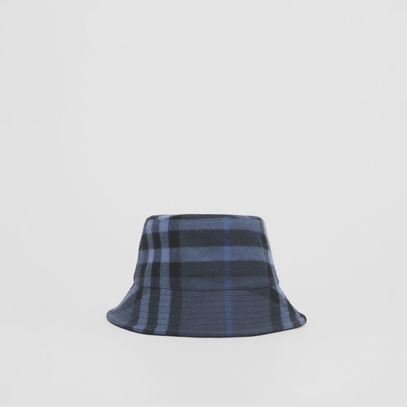 Burberry Check Wool Cashmere Bucket Hat - Picture 12 of 13